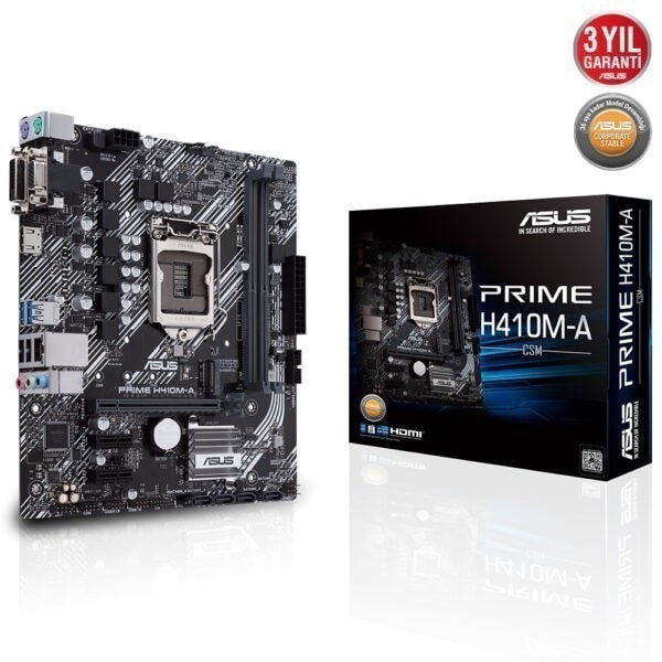 ASUS PRIME H410M-A/CSM Anakart – görsel 2