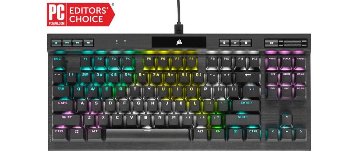 CORSAIR K70 TKL Champion Series Cherry Gaming Klavye – EN İYİSİ İÇİN YAPILDI