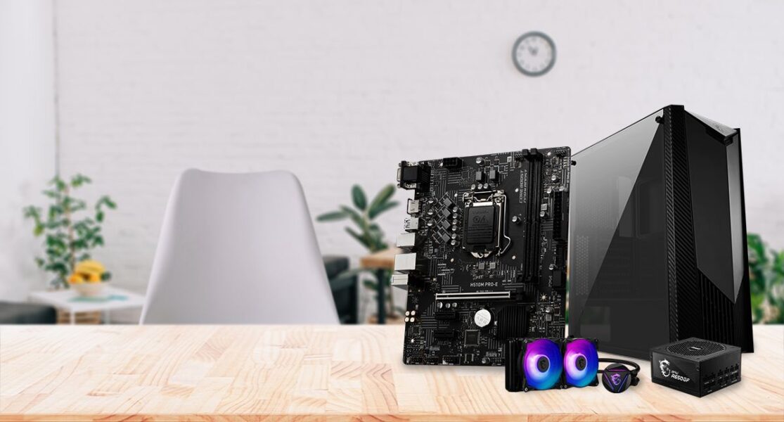 MSI H510M PRO-E Anakart – PCI-E Steel Armor