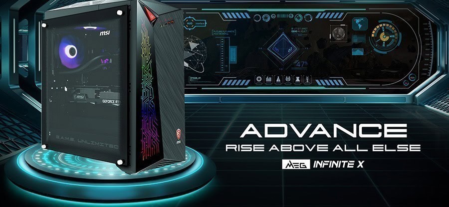 MSI MEG INFINITE X 10TG-1231EU / i7-10700KF Masaüstü Bilgisayar – görsel 2