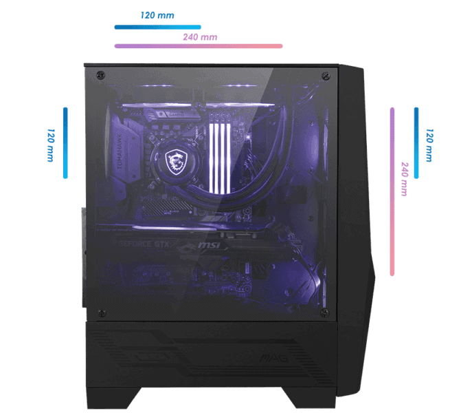 MSI MAG FORGE 100M Kasa A4