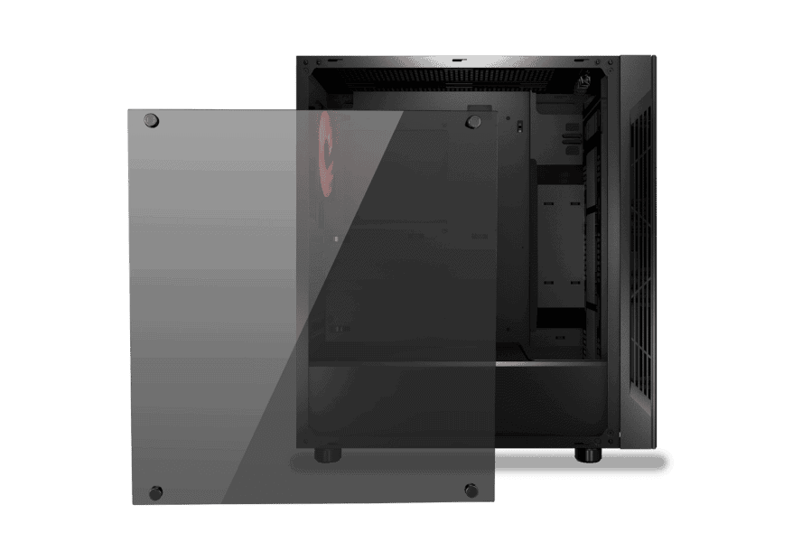 MSI MAG VAMPIRIC 010M Kasa – 4MM “TEMPERED GLASS” PANEL