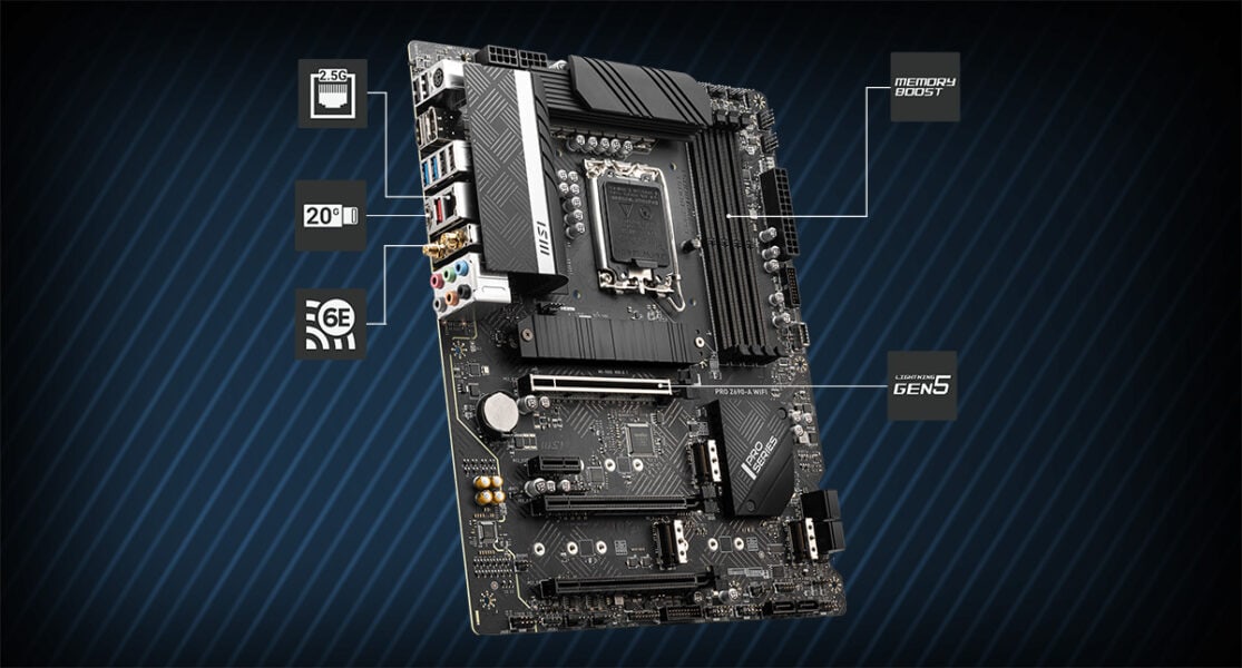 MSI PRO Z690-A WiFi Anakart – HIGH-SPEED TRANSMISSION