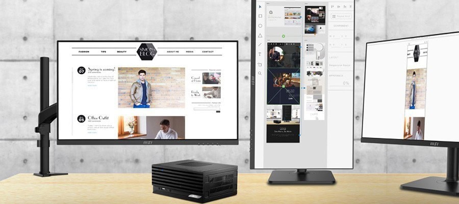 MSI PRO DP20Z 5M-014TR Masaüstü Bilgisayar – 4K Çözünürlüğe Kadar Destek