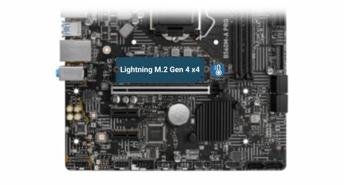 MSI B560M-A PRO 5200MHz(OC) Anakart – 2OZ KALINLAŞTIRILMIŞ BAKIR PCB