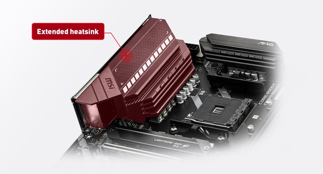 MSI MAG B550 TOMAHAWK 4866MHz(OC) Anakart – Lightning Gen 4 Çözümü, görsel 5