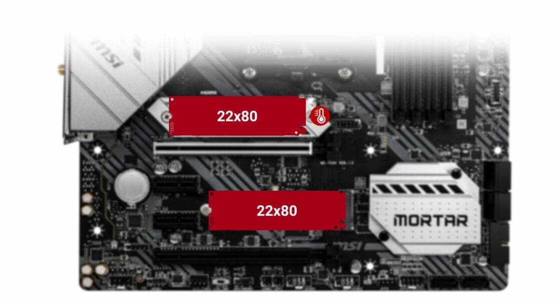MSI MAG B550M MORTAR WiFi 4400MHz(OC) Anakart – ÇOK ÇEKİRDEKTE YÜKSEK PERFORMANS İÇİN EN UYGUN TERMAL ÇÖZÜM