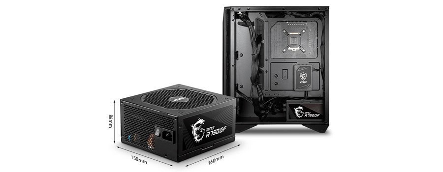 MSI MPG A750GF PSU – EVİNDE GİBİ HİSSETTİRİR