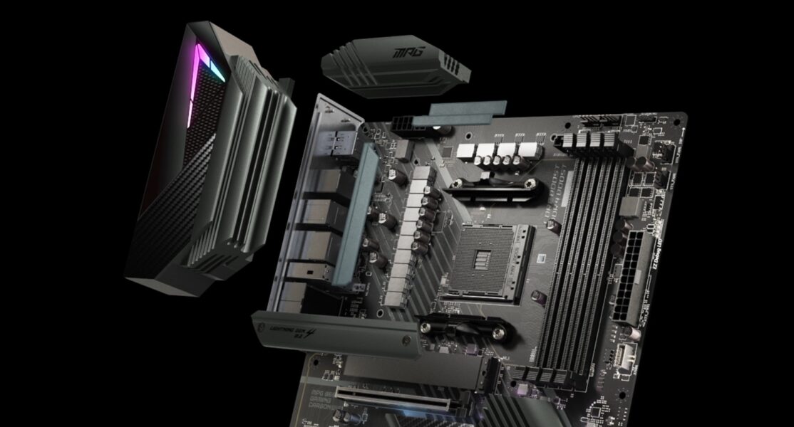 MSI MPG B550 GAMING CARBON WiFi Anakart – 12+2 DİJİTAL GÜÇ VE DOUBLER TASARIMI