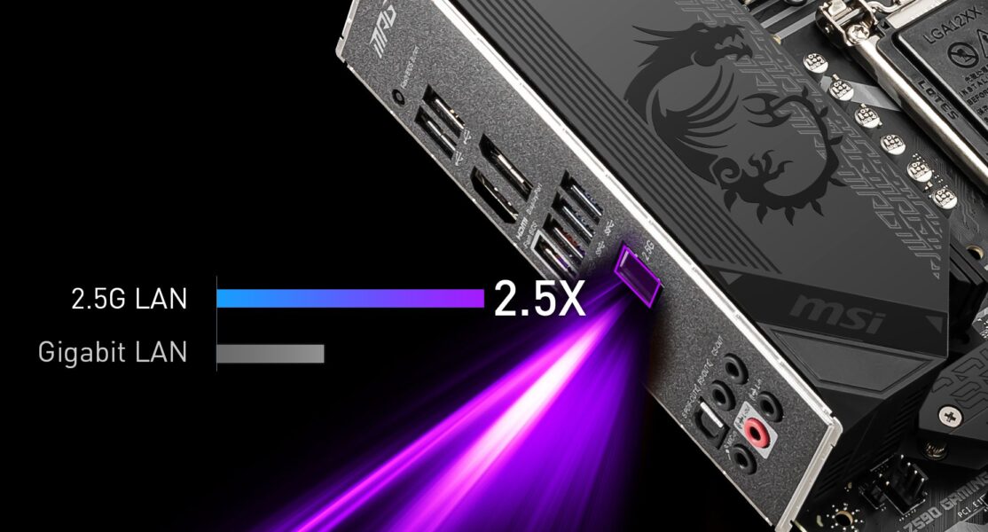 MSI MPG Z590 GAMING PLUS 5333MHz(OC) Anakart – RGB ÖZELLEŞTİRME İÇİN EZ LED CONTROL DÜĞMESİ
