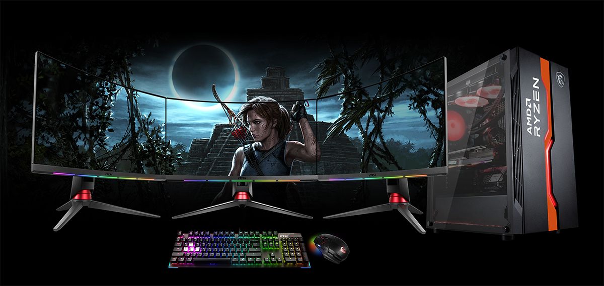 MSI MAG VAMPIRIC 011C Tempered Glass Kasa – RGB FAN