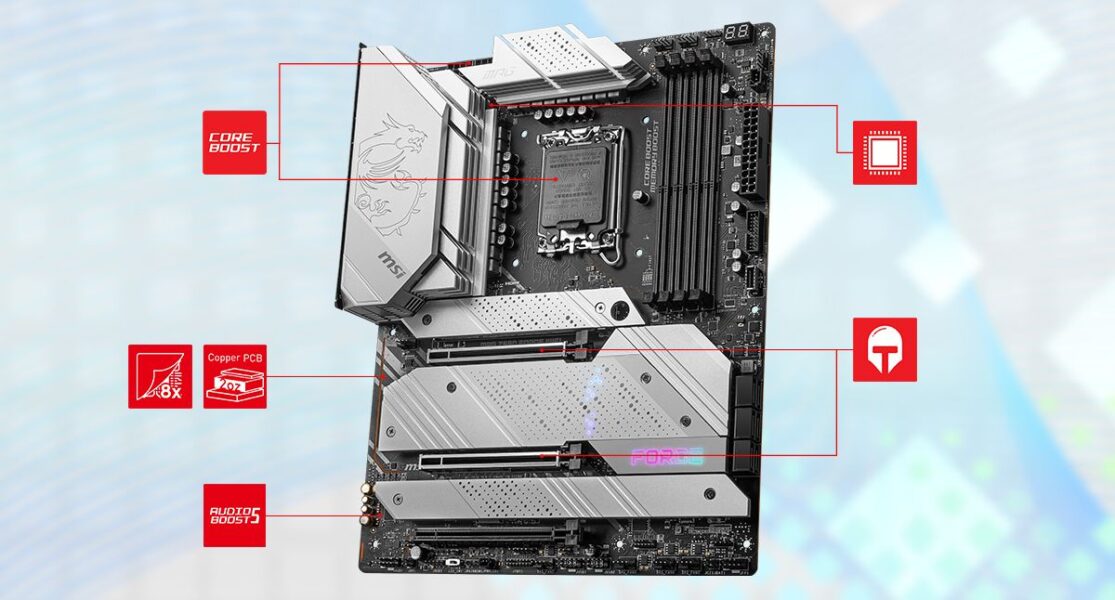 MSI MPG Z690 FORCE WIFI 6666MHz(OC) Anakart – ÖNE ÇIKAN ÖZELLİKLER