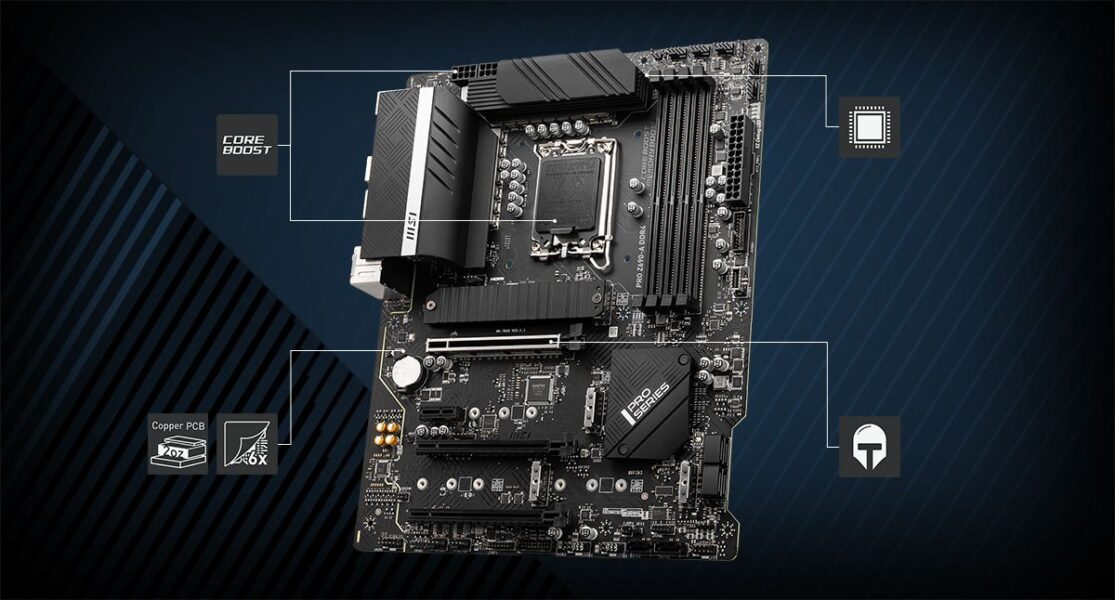 MSI PRO Z690-A Anakart – ÖNE ÇIKAN ÖZELLİKLER