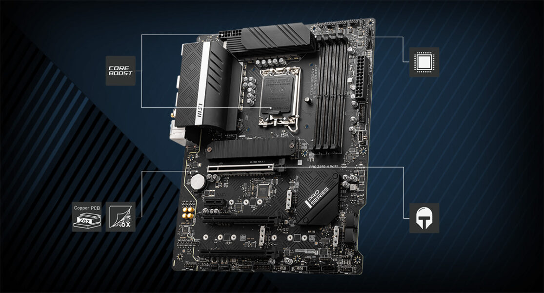 MSI PRO Z690-A WiFi Anakart – ÖNE ÇIKAN ÖZELLİKLER