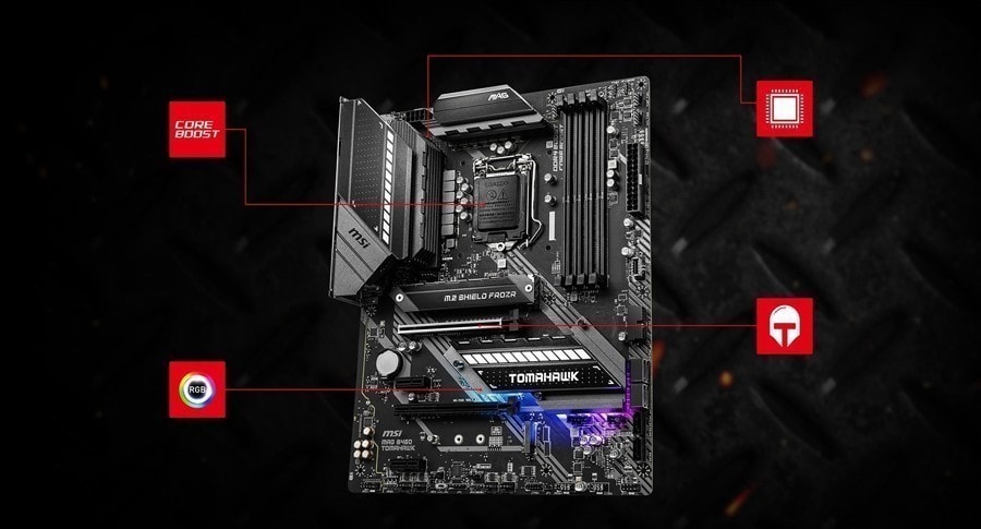 MSI MAG B460 TOMAHAWK Anakart – Dijital PWM