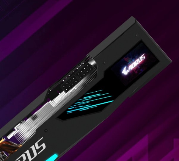 GIGABYTE AORUS RX 6800 XT Ekran Kartı – ÖZEL GIF