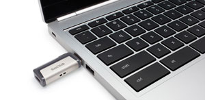 SanDisk 256GB Ultra Dual Drive Android Type-C USB 3.1 Bellek – USB TYPE-C Cihazları İçin flash sürücü