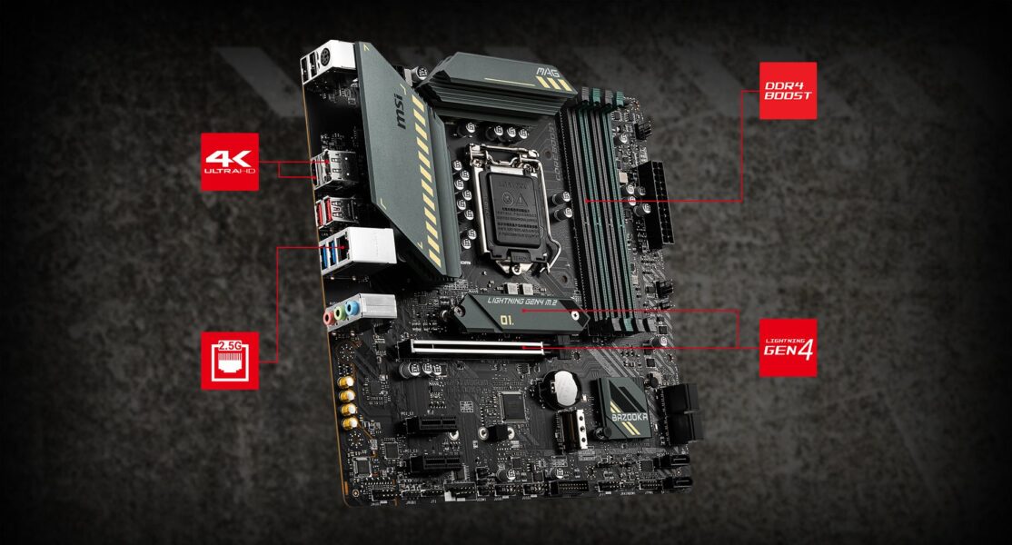 MSI MAG B560M BAZOOKA 5066MHz(OC) Anakart – YÜKSEK İLETİM HIZI