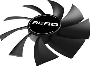 MSI GeForce RTX 3050 AERO ITX Ekran Kartı – DAHA İYİ ISI GİDERİMİ İÇİN TASARLANDI