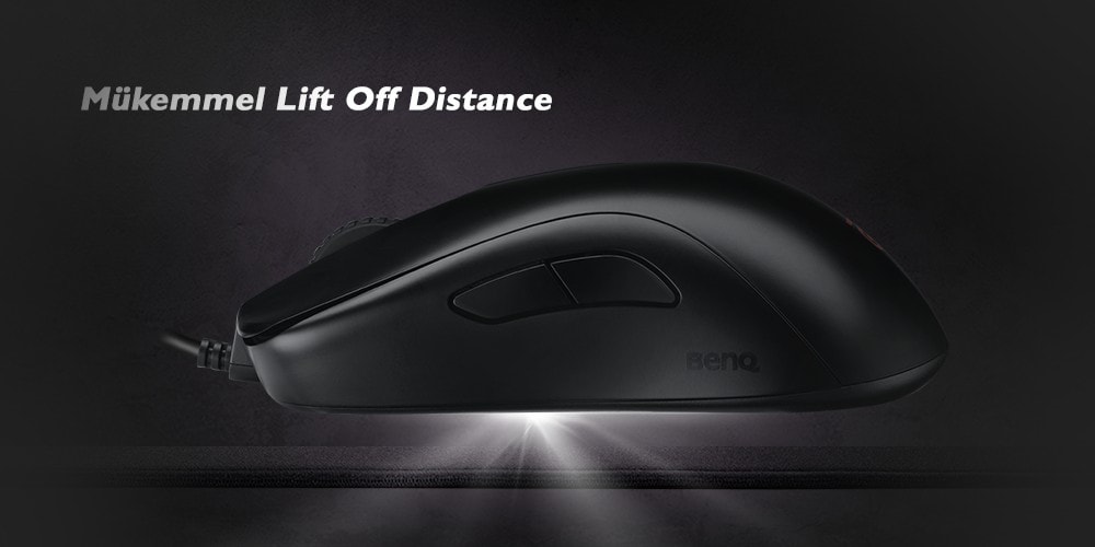 Zowie S2-C Kablolu Small Espor Simetrik Gaming Mouse – 16 Çentik Optik Mouse Tekeri