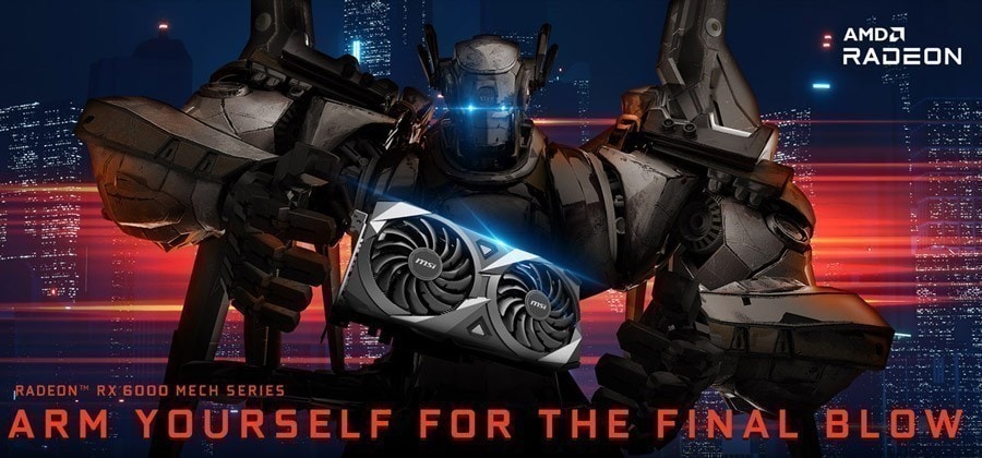 MSI RADEON RX 6700 XT MECH Ekran Kartı – görsel 1