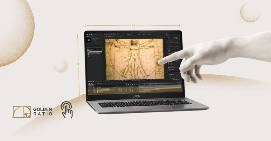 MSI CREATOR Z16 A12UET-021TR / INTEL i7-12700H Notebook – Tasarımda Estetik, görsel 6