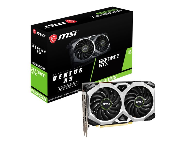 MSI GEFORCE GTX 1660 SUPER VENTUS 384 Bit Ekran Kartı