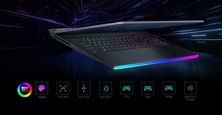 MSI RAIDER GE76 12UGS-024TR I7-12700H Notebook – YILDIRIM HIZINDA, AKICI GÖRÜNTÜ