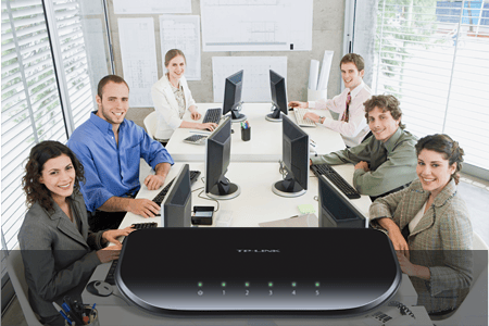TP-LINK TL-SG1005D 5-Port 10/100/1000Mbps Tak – Kolay Kullanım