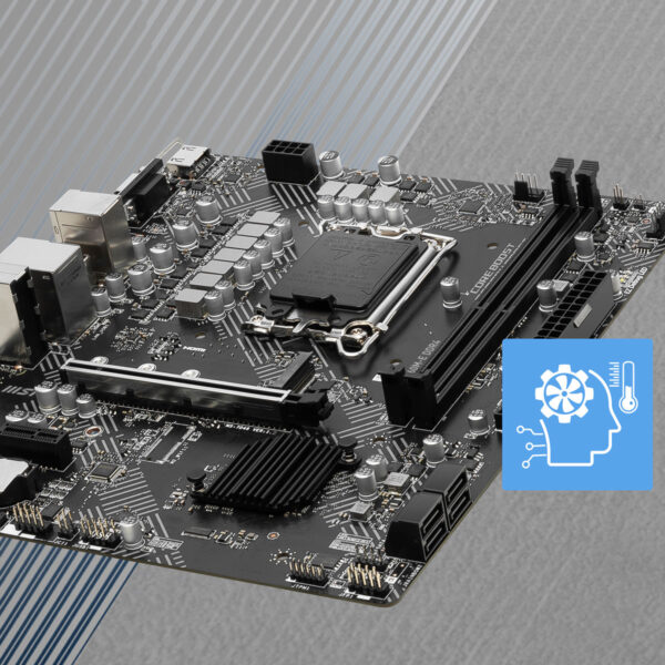 MSI PRO B660M-E Anakart – INTEL CORE 12.NESİL İŞLEMCİLERİ DESTEKLER.