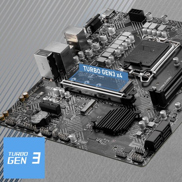 MSI PRO H610M-G DDR4 Anakart a5