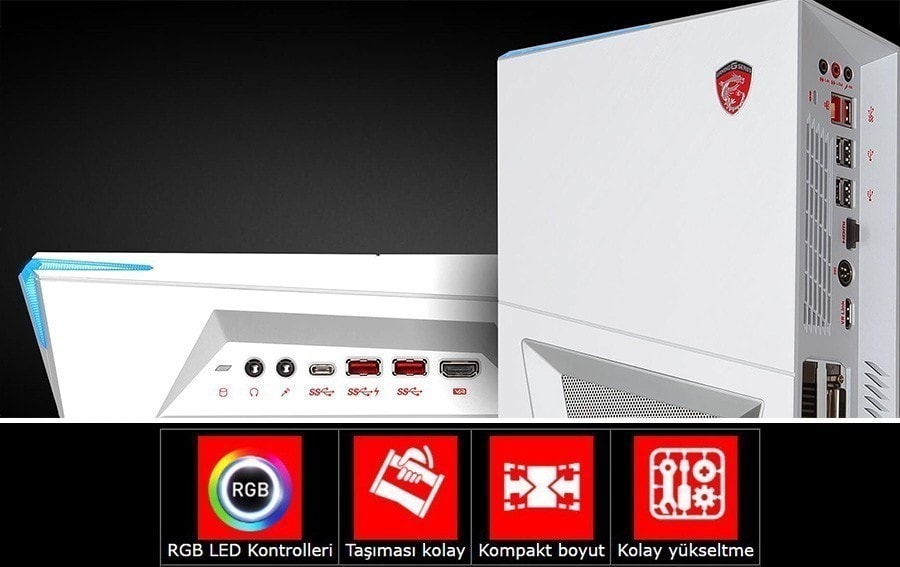 MSI MPG TRIDENT 3 ARCTIC 11SA-074TR Masaüstü Bilgisayar – VR - OYUNUN İÇİNE DALIN