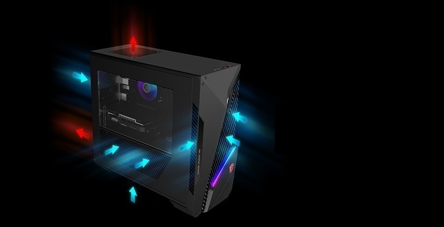 MSI MAG INFINITE S3 11SA-029TR / i5-10400F Masaüstü Bilgisayar – DLSS AI HIZLANDIRMA - MAKSİMUM FPS. MAKSİMUM KALİTE. YAPAY ZEKA İLE