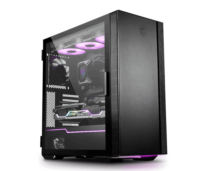 MSI MPG QUIETUDE 100S 1x120mm ATX GAMING KASA – ARGB IŞIKLANDIRMA