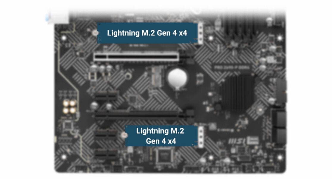 MSI PRO Z690-P Anakart – GENİŞLETİLMİŞ HEATSINK
