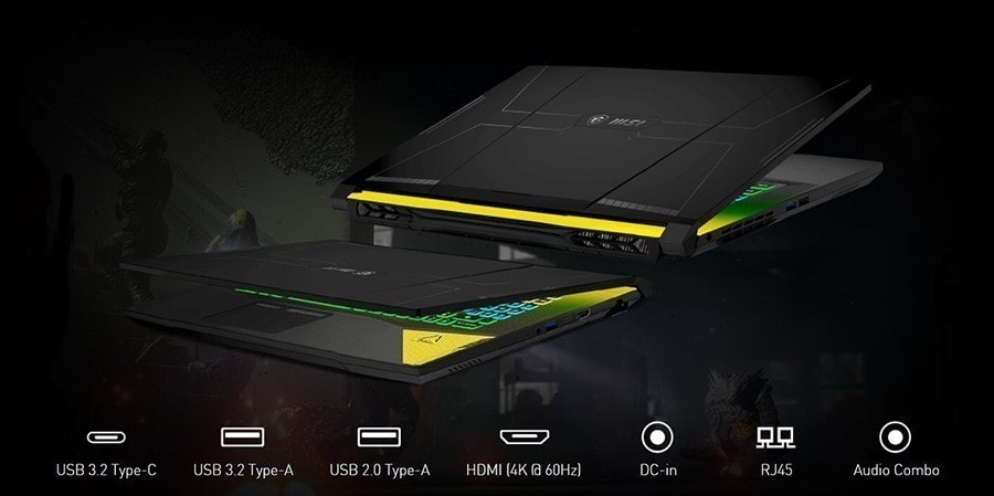 MSI 17.3'' NB CROSSHAIR 17 B12UGSZ-297TR I7-12700H Notebook – MOBİL OYUNLARI KONTROLCÜ DESTEĞİ İLE KONSOL GİBİ OYNAYIN, görsel 13