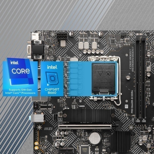 MSI PRO B660M-B Anakart – ZARİF İŞ ORTAĞINIZ