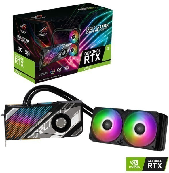 ROG Strix LC GeForce RTX 3090 Ti OC Edition ROG Strix LC GeForce RTX 3090 Ti OC Edition