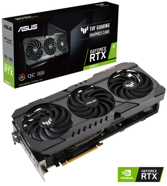 TUF Gaming GeForce RTX™ 3090 Ti OC Edition 24GB TUF Gaming GeForce RTX™ 3090 Ti OC Edition 24GB