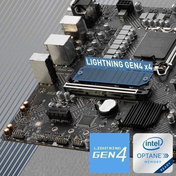 MSI PRO B660M-B Anakart – GÜÇLENDİRİLEN PCI-E 4.0 X16