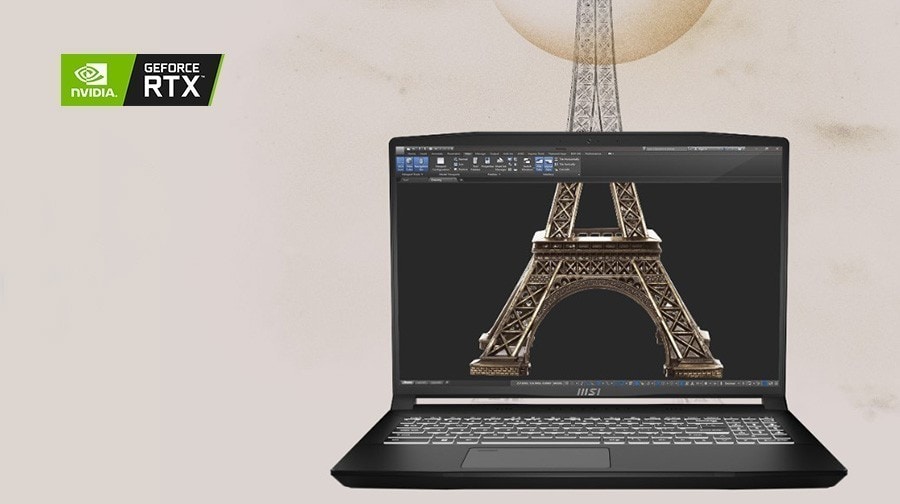 MSI 16'' NB CREATOR M16 A12UC-226TR I7-12700H Notebook – GEFORCE RTX 30 SERİSİ İLE NİHAİ OYUN