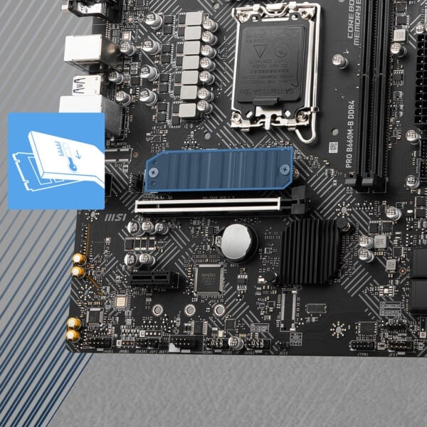 MSI PRO B660M-B Anakart – görsel 5