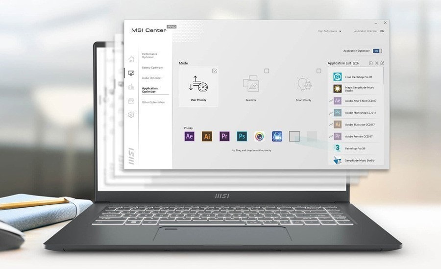 MSI 15.6'' PRESTIGE 15 A12UC-084TR i7-1280P Notebook – MSI Center Pro