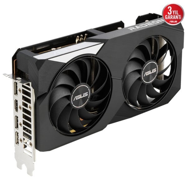 Asus Dual Radeon Rx 6650 Xt 8gb Oc Gddr6 128bit Ekran Karti 4