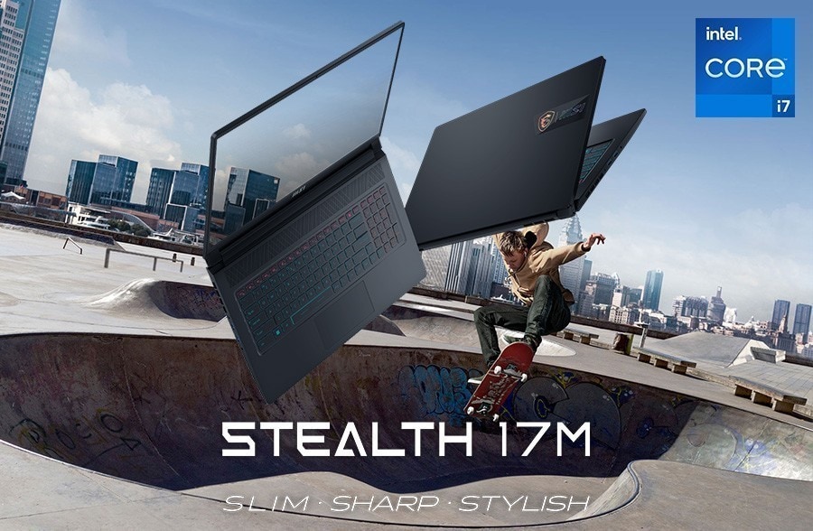 MSI 17.3” STEALTH 17M A12UE-009XTR / I7-1280P Notebook – ŞEHİRLİ TARZ