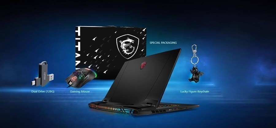 MSI 17.3” TITAN GT77 12UHS-036TR I9-12900HX Gaming Laptop – Evrenin Kralı