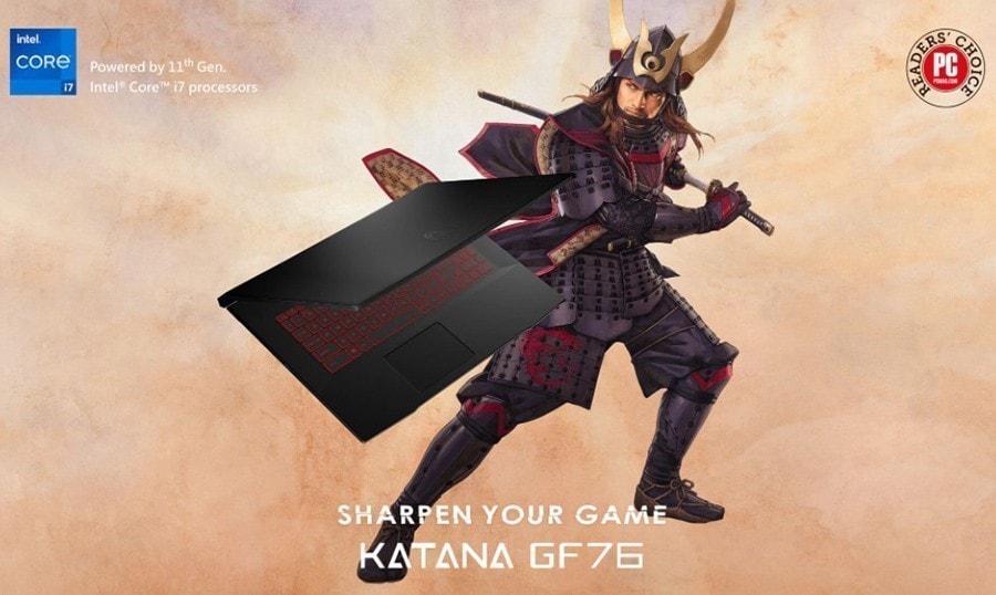 MSI Katana GF76 11UG-478XTR i7-11800H Notebook – görsel 2