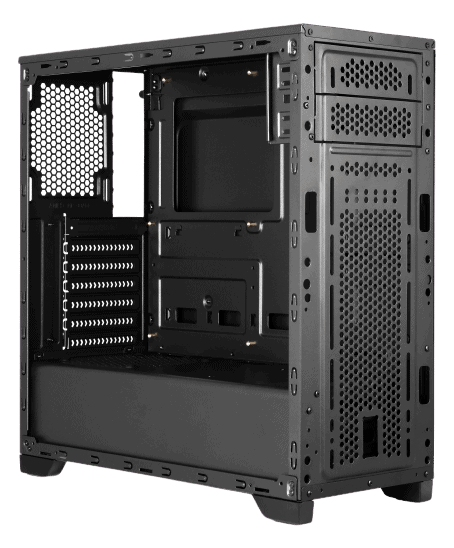 VENTO VG08FE ATX 1 adet Gaming Kasa – Bileşenleri doğrudan görmenizi sağlayan şık şeffaf yan panel ile hem sportif hem, görsel 2