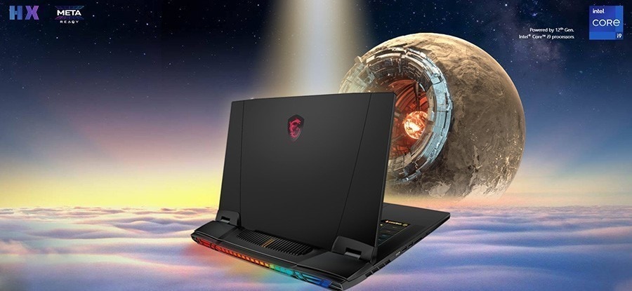 MSI 17.3” TITAN GT77 12UHS-037TR I9-12900HX Notebook – görsel 1
