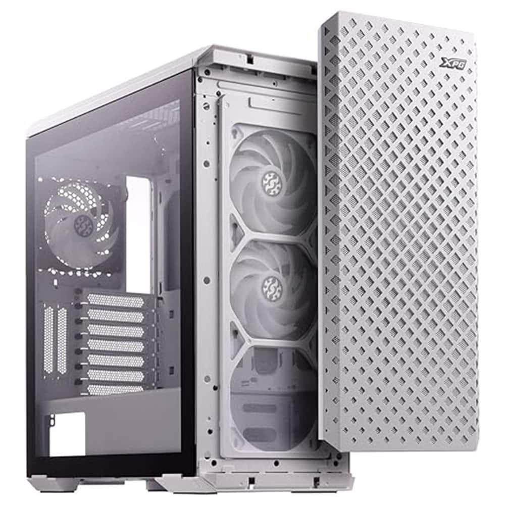 Xpg Defender Pro Rgb Temperli Cam Usb 3 0 E Atx Mid Tower Beyaz Gaming Kasa Defender Pro Whcww 1